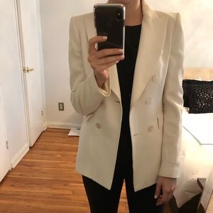 White Zara Blazer Size Medium